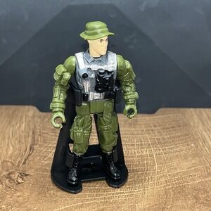 VTG Chap Mei Military Soldier Action Figure With Stand 3.75"‎